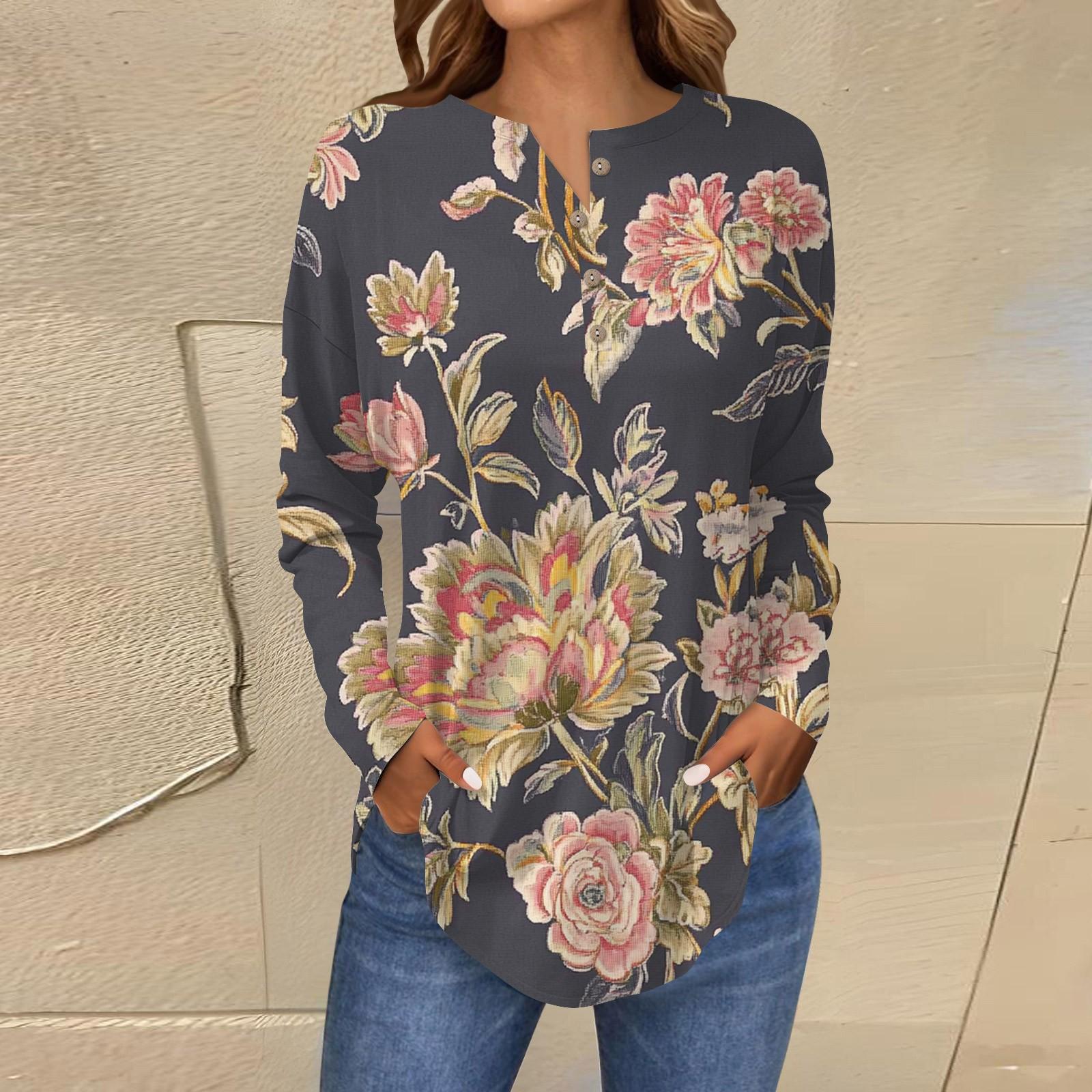 Модная свободная футболка с длинным рукавом и цветочным принтом на пуговицах, топ-пуловер XXXL розовый
Модная свободная футболка с длинным рукавом и цветочным принтом на пуговицах, топ-пуловер XXXL розовый
