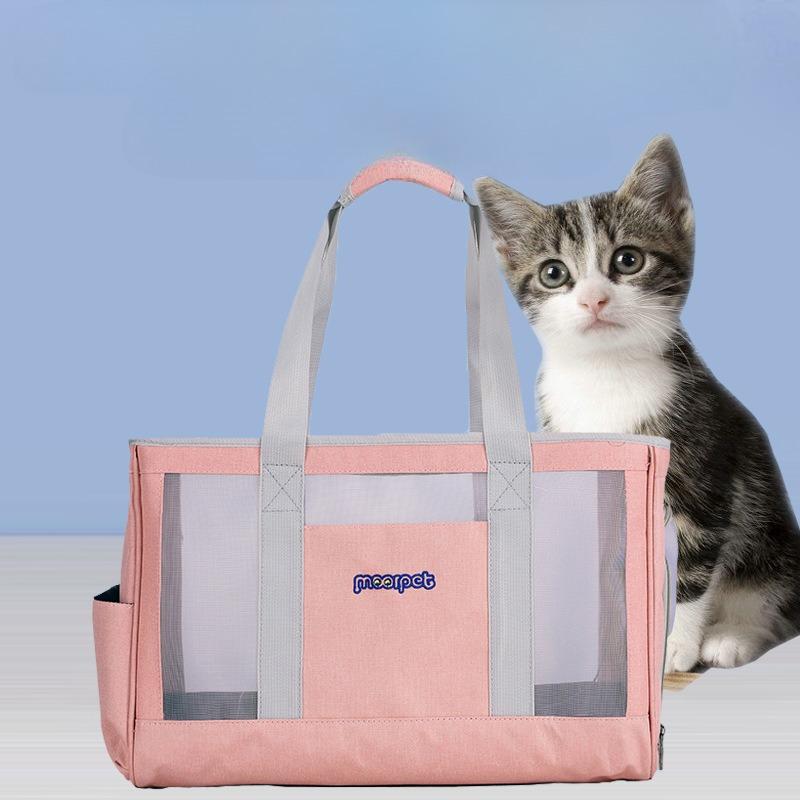 Dog Bag Cat Backpack Pet Bag Transparent Summer Breathable Tote Bag Shoulder Canvas Go Out Portable Cat Cage
Dog Bag Cat Backpack Pet Bag Transparent Summer Breathable Tote Bag Shoulder Canvas Go Out Portable Cat Cage