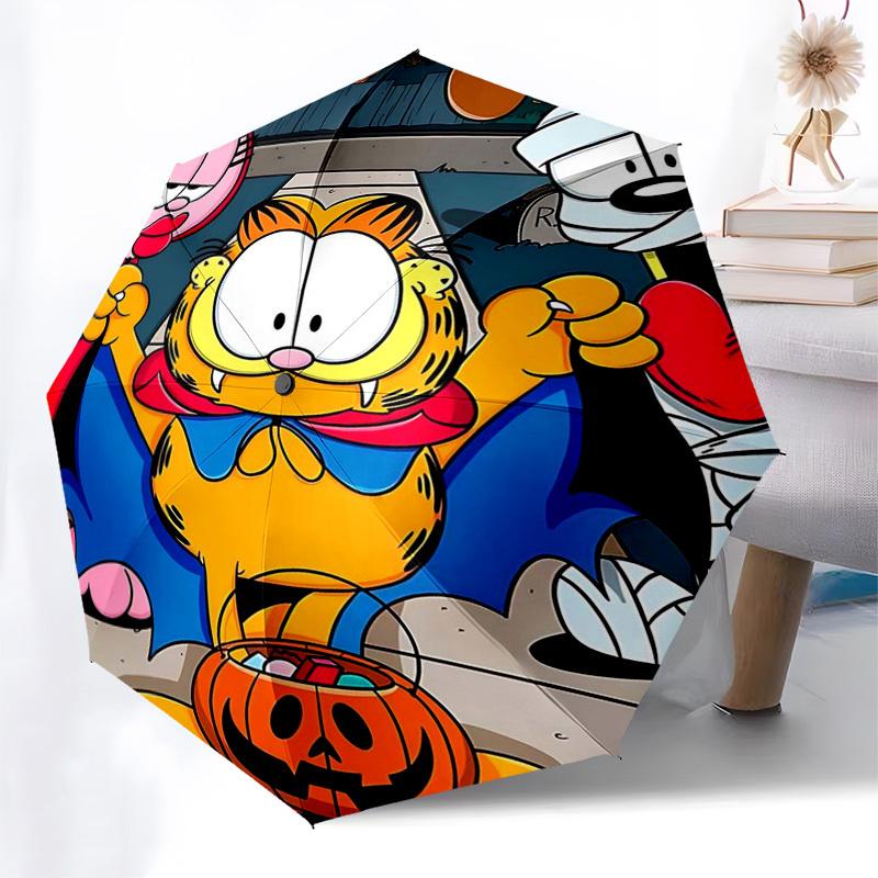 1pc Halloween Costume Garfield Pumpkin Bucket with Automatic Opening Umbrella, Portable Tri-Fold Design, 8-Bone Iron Frame Outdoor Umbrella, Perfect G
1pc Halloween Costume Garfield Pumpkin Bucket with Automatic Opening Umbrella, Portable Tri-Fold Design, 8-Bone Iron Frame Outdoor Umbrella, Perfect G