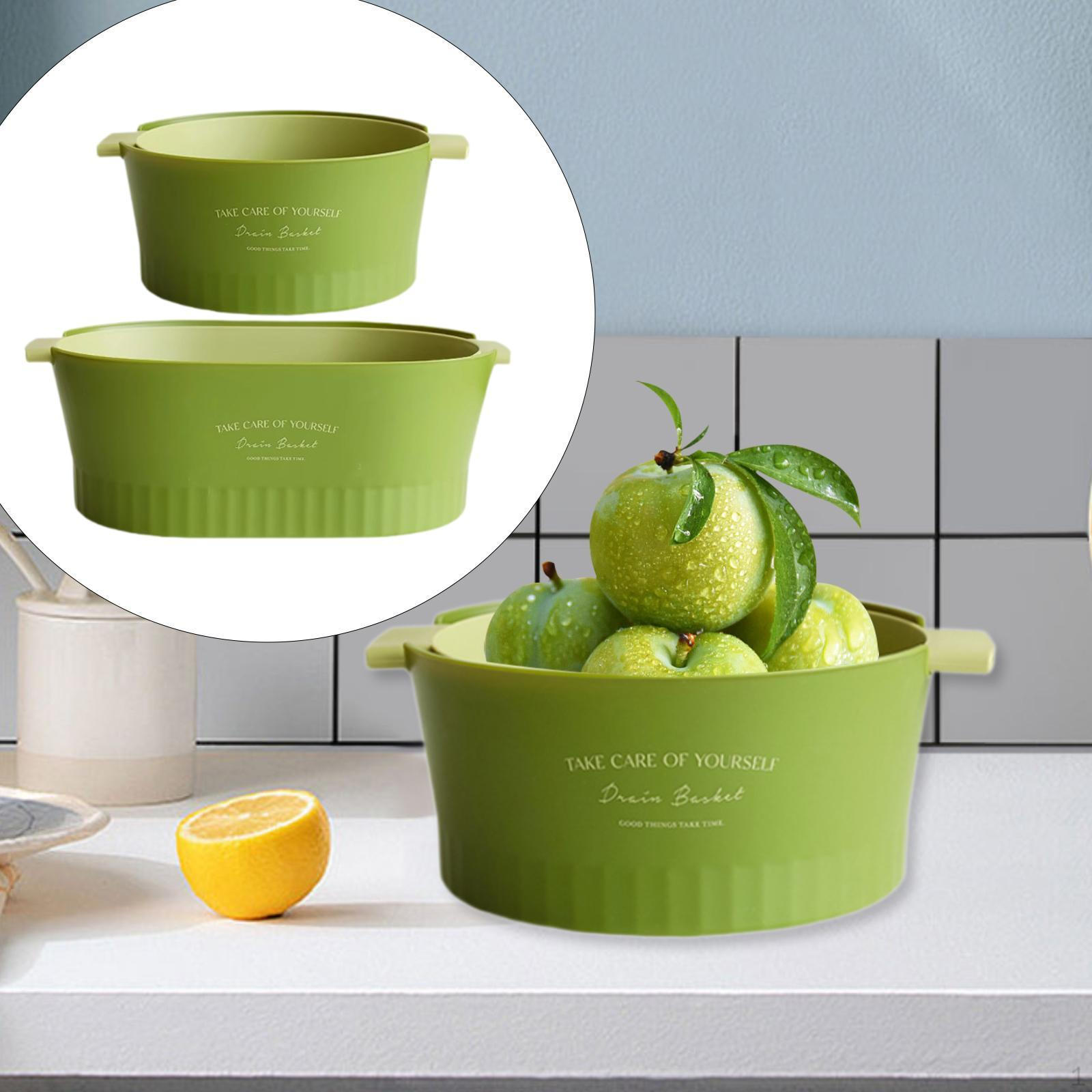 Дуршлаг Чаша Сито Корзина для мытья фруктов и овощей Кухонная утварь для сушки set зелёный
Дуршлаг Чаша Сито Корзина для мытья фруктов и овощей Кухонная утварь для сушки set зелёный
