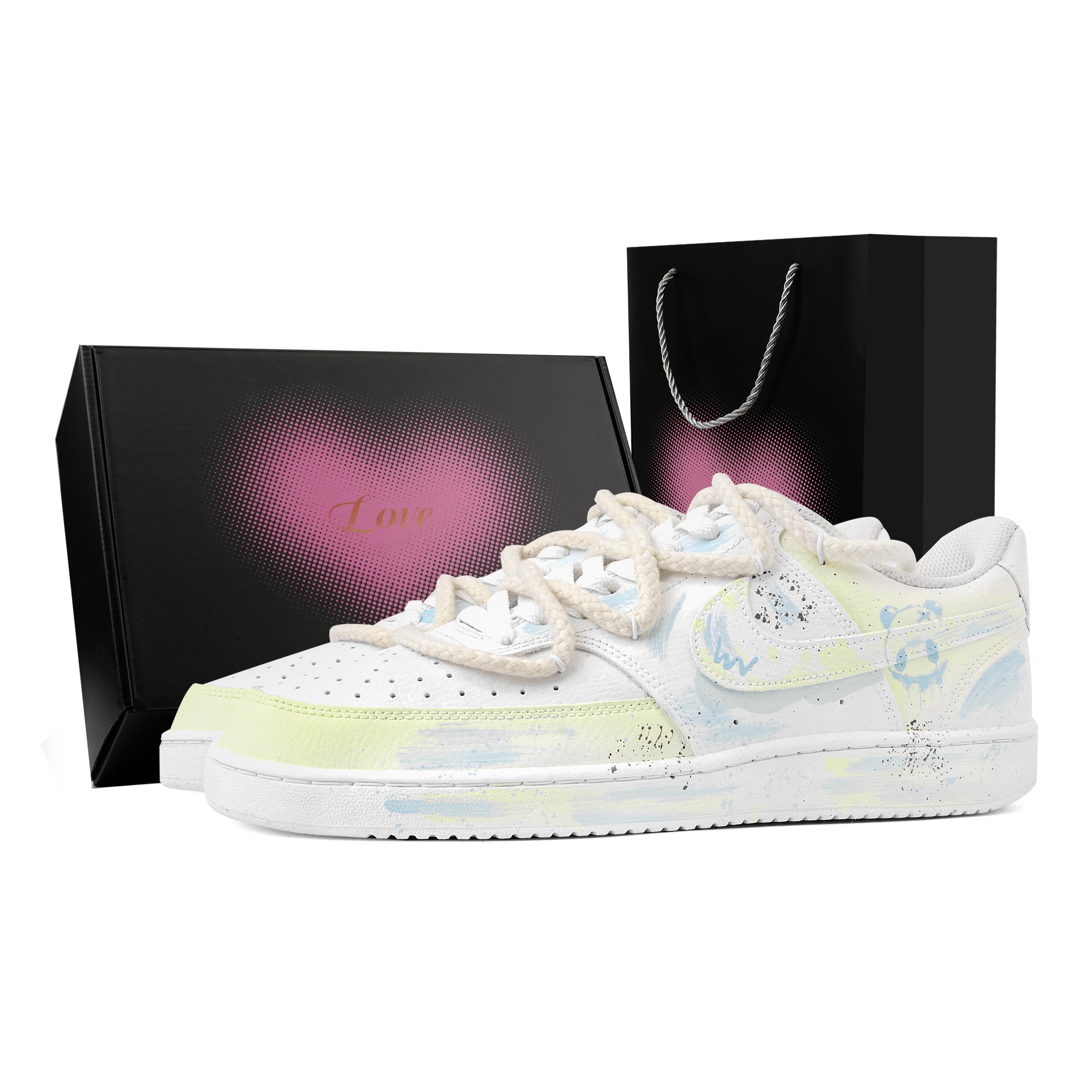 Nike Court Vision 1 Ink Stain Bear Heart Box Abrasion Resistant Low top Skateboard Shoes Men s Yellow Blue DH2987-101(Team529--) 44.5
Nike Court Vision 1 Ink Stain Bear Heart Box Abrasion Resistant Low top Skateboard Shoes Men s Yellow Blue DH2987-101(Team529--) 44.5