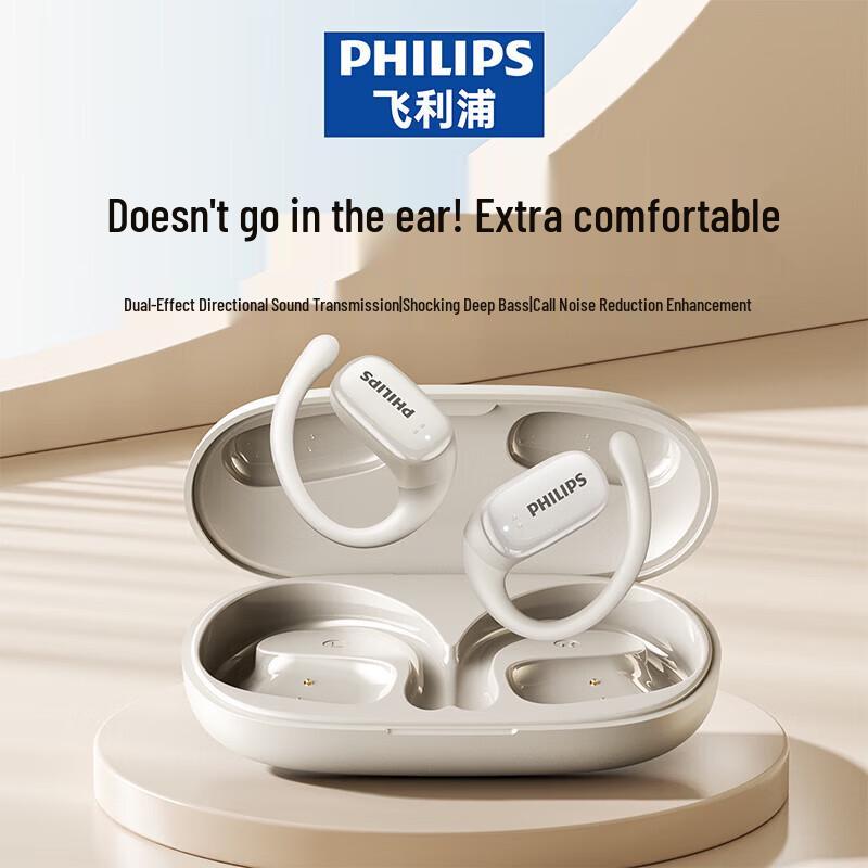 Philips TAT3708 Open-Ear Clip-On Sport Earbuds
Philips TAT3708 Open-Ear Clip-On Sport Earbuds