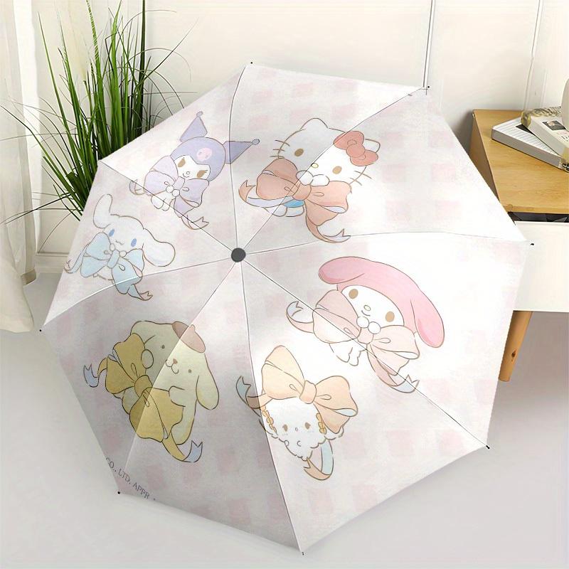 1pc Sanrio Characters with Bows Umbrella with Plastic Handle,Suitable for All Seasons Home Travel Outdoor UmbrellaSanlio261
1pc Sanrio Characters with Bows Umbrella with Plastic Handle,Suitable for All Seasons Home Travel Outdoor UmbrellaSanlio261