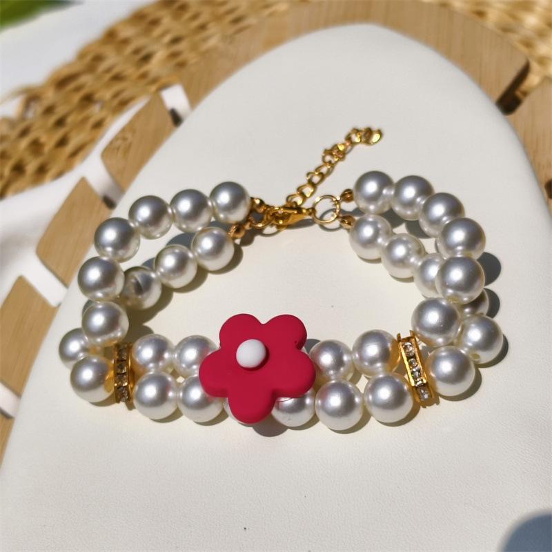 Cat Pet Collar Neck Collar Dog Trend Handmade Pearl Necklace Small Dog Teddy Bigbear XS 15-20CM красный
Cat Pet Collar Neck Collar Dog Trend Handmade Pearl Necklace Small Dog Teddy Bigbear XS 15-20CM красный