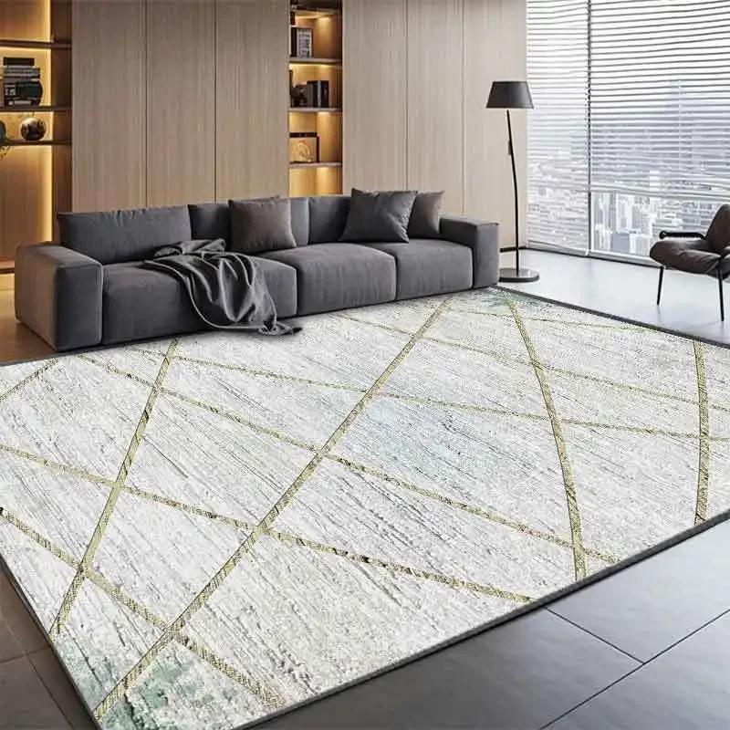 Modern Light Luxury Abstract Area Rug Non-Slip Carpet for Living Room Bedroom Lounge Coffee Table Floor Mat 60*90cm
Modern Light Luxury Abstract Area Rug Non-Slip Carpet for Living Room Bedroom Lounge Coffee Table Floor Mat 60*90cm