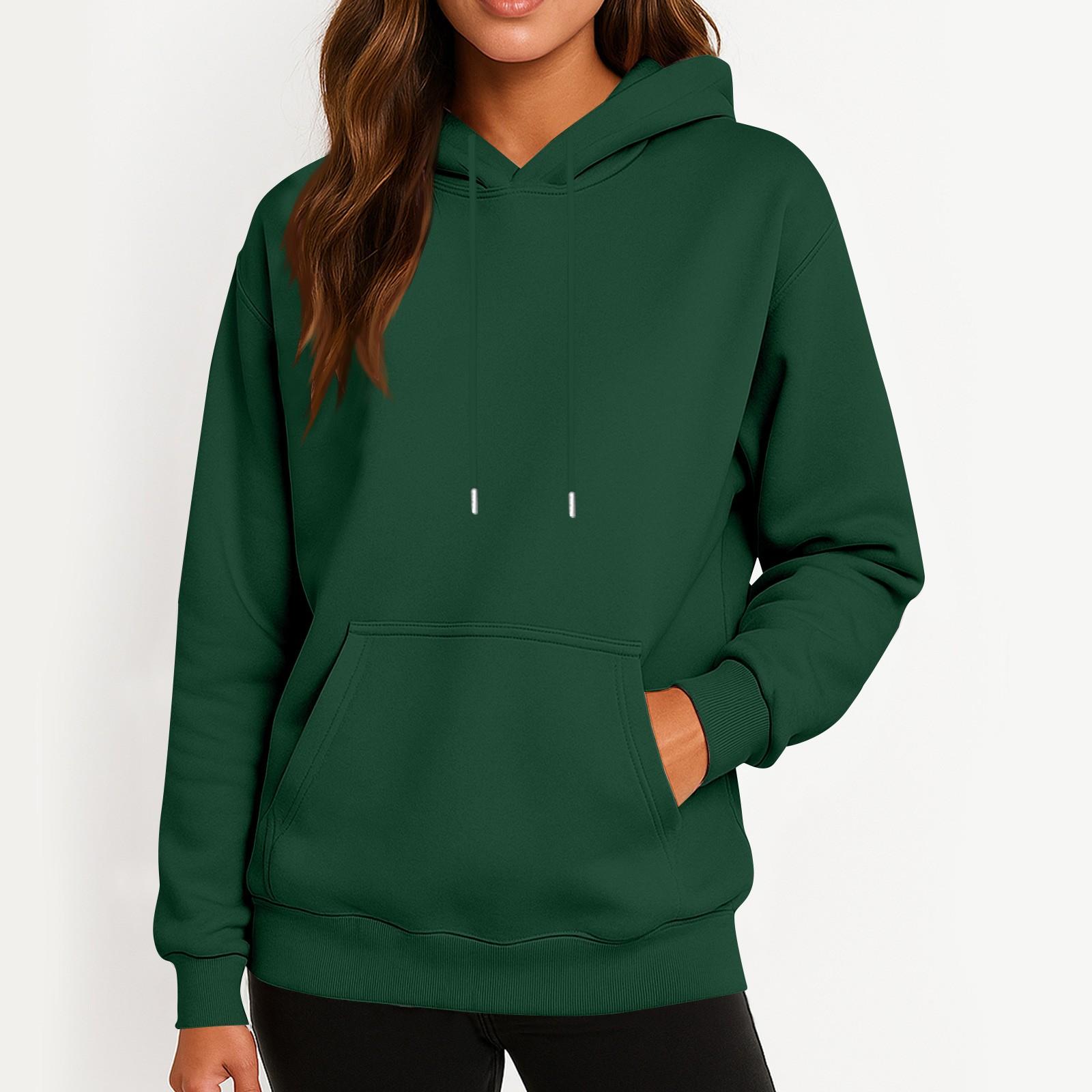 Women s Casual Fashion Sweatshirt Solid Color Hooded Sweatshirt L
Women s Casual Fashion Sweatshirt Solid Color Hooded Sweatshirt L