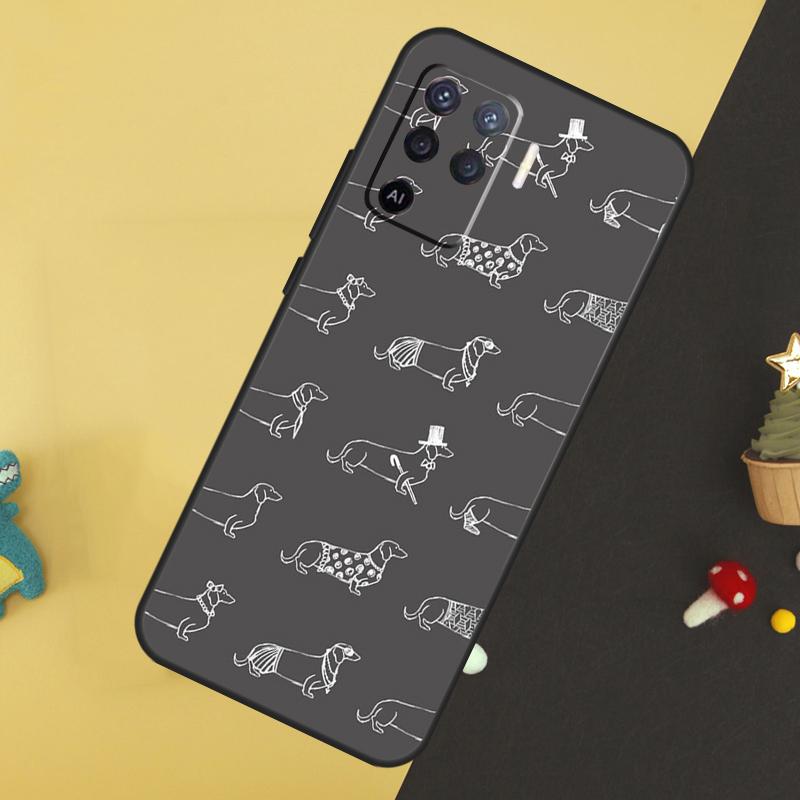 Cartoon Dachshund Sausage Dog For OPPO A57S A53S A54S A98 A78 A58 A79 A15 A17 A77 A16 A76 A96 A52 A72 A5 A9 A94 A74 Case OPPO A53S 2020
Cartoon Dachshund Sausage Dog For OPPO A57S A53S A54S A98 A78 A58 A79 A15 A17 A77 A16 A76 A96 A52 A72 A5 A9 A94 A74 Case OPPO A53S 2020