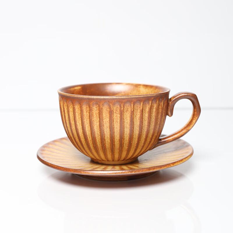 Vintage Kiln Glaze Coffee Cup & Saucer Set
Vintage Kiln Glaze Coffee Cup & Saucer Set