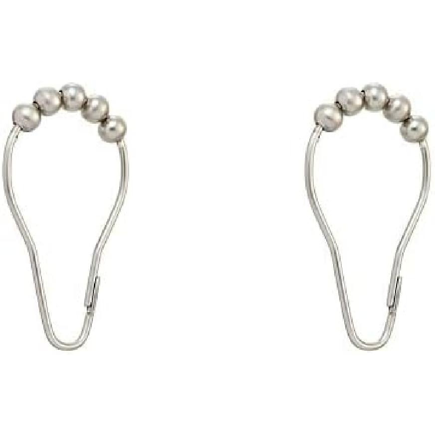 Moen SR2100BN Роликовые кольца для душевой шторы, 12 штук, Матовый никель 0.4
Moen SR2100BN Роликовые кольца для душевой шторы, 12 штук, Матовый никель 0.4