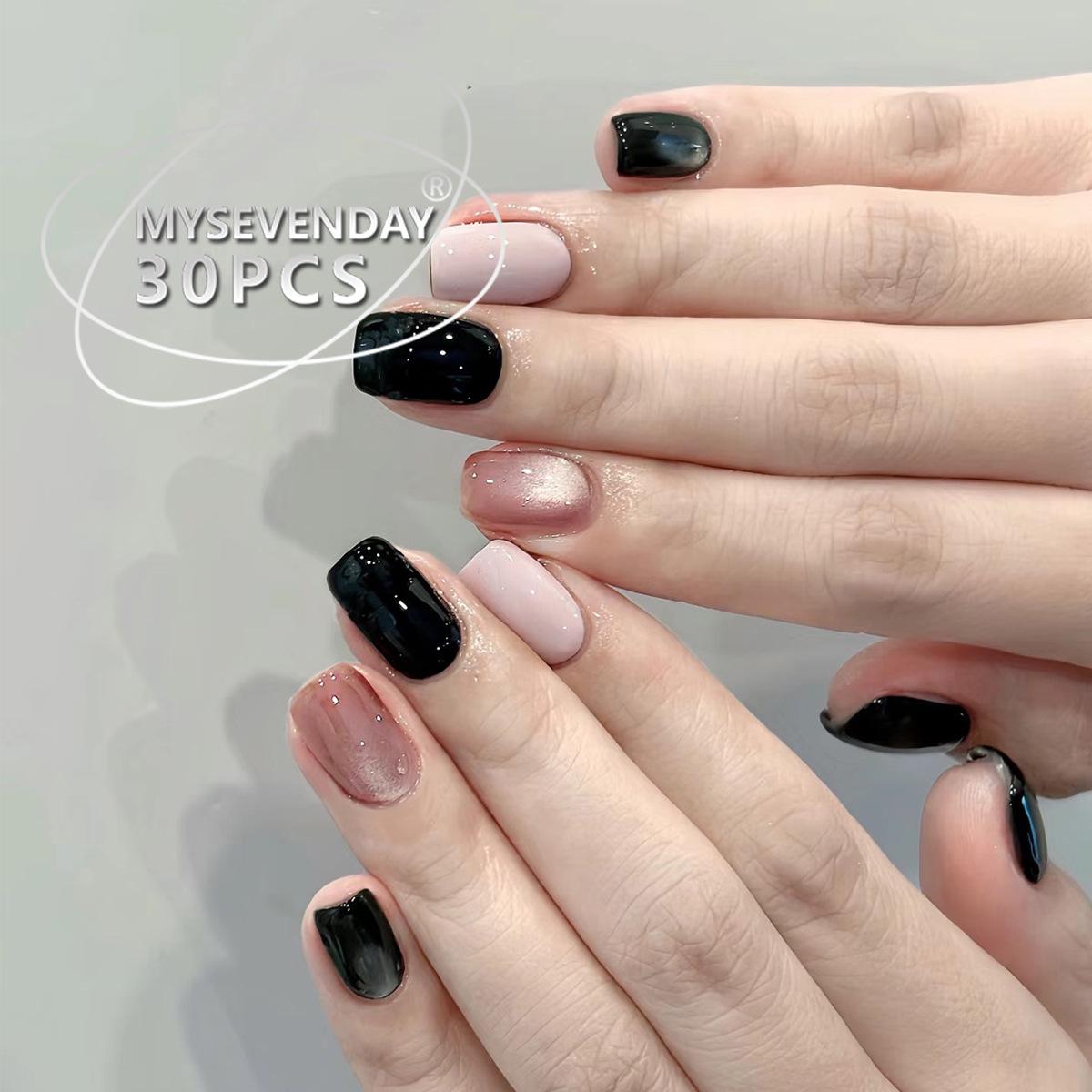 Modern Color Block Minimalist Nail Tips - Short, High-End Style for a Chic Look All Sizes (M/S/XS) Finished Strips 30 pieces/board
Modern Color Block Minimalist Nail Tips - Short, High-End Style for a Chic Look All Sizes (M/S/XS) Finished Strips 30 pieces/board