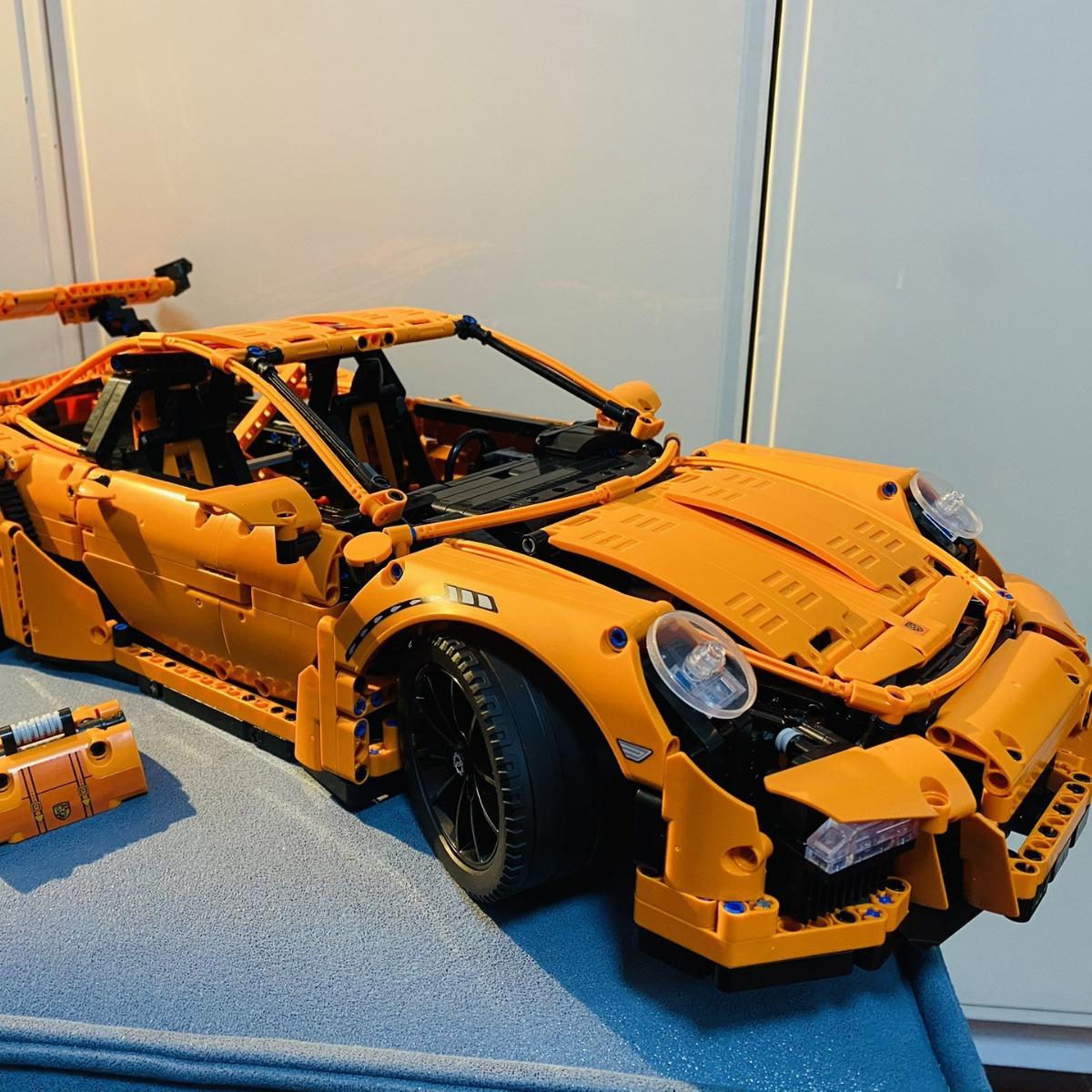 Совместим с Оранжевым Porsche GT3RS Модель Гоночного Автомобиля Механическая Группа Сборный Конструктор Игрушка
Совместим с Оранжевым Porsche GT3RS Модель Гоночного Автомобиля Механическая Группа Сборный Конструктор Игрушка