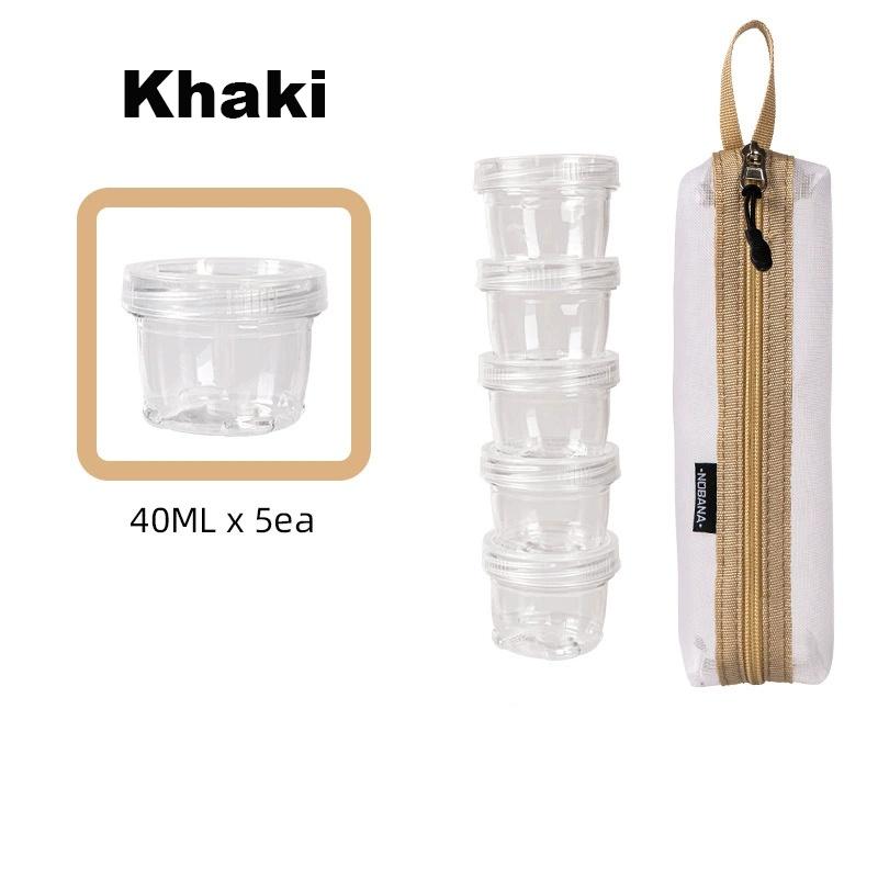 Camping Spice Kit With 5 Clear Seasoning Bottles Condiment Container Portable Travel Spice Container For Picnic Barbecue Tool
Camping Spice Kit With 5 Clear Seasoning Bottles Condiment Container Portable Travel Spice Container For Picnic Barbecue Tool