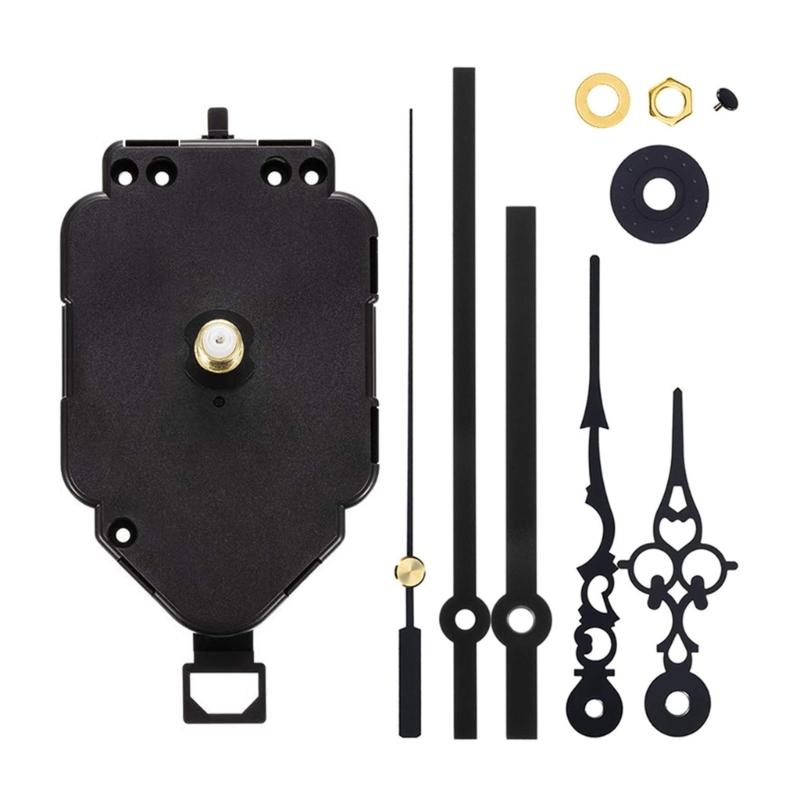 Pendulum Clock Mechanism Set Wall Clock Motor Replacement with Multiple Hands Pointer and Pendulum Repairing Kits
Pendulum Clock Mechanism Set Wall Clock Motor Replacement with Multiple Hands Pointer and Pendulum Repairing Kits