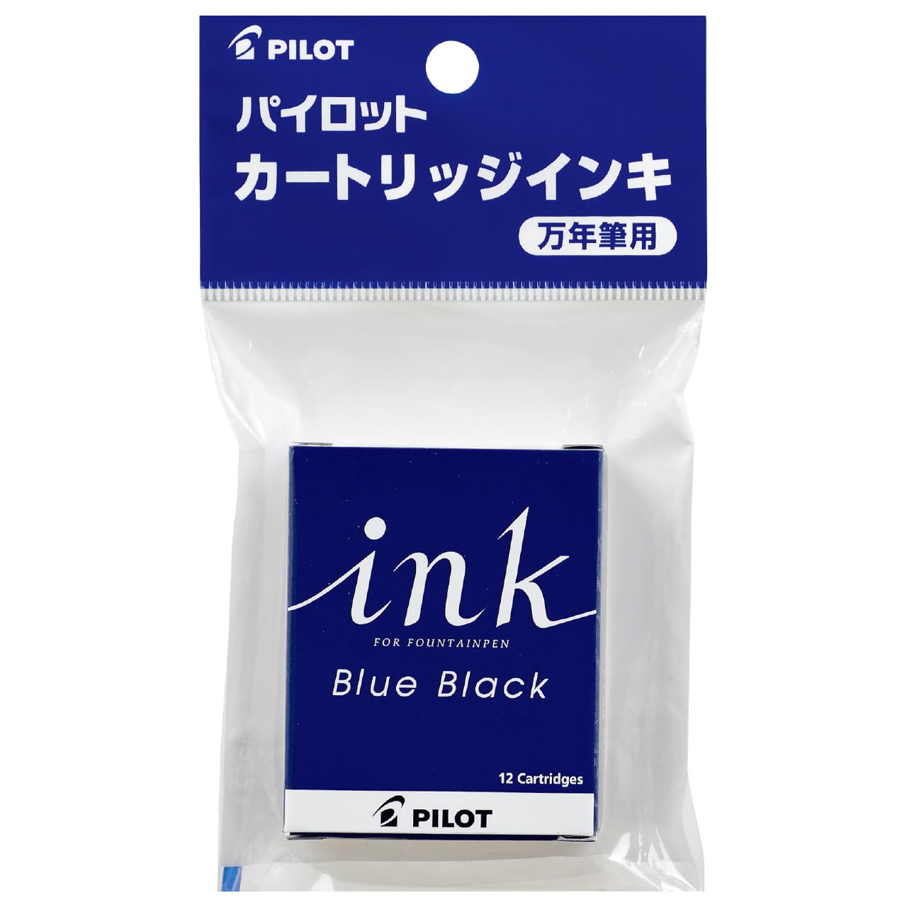 Pilot fountain pen 12 PIRF12SBB cartridges, blue-black ink, cartridges,
Pilot fountain pen 12 PIRF12SBB cartridges, blue-black ink, cartridges,