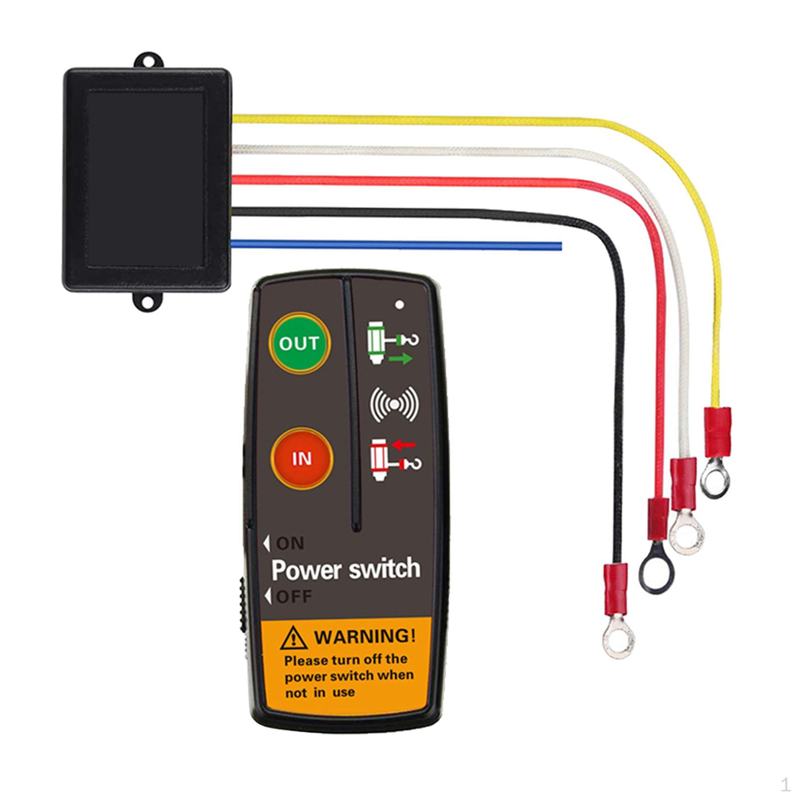 Wireless Winch Remote Control Set Accessories for Vehicle Trailer SUV
Wireless Winch Remote Control Set Accessories for Vehicle Trailer SUV