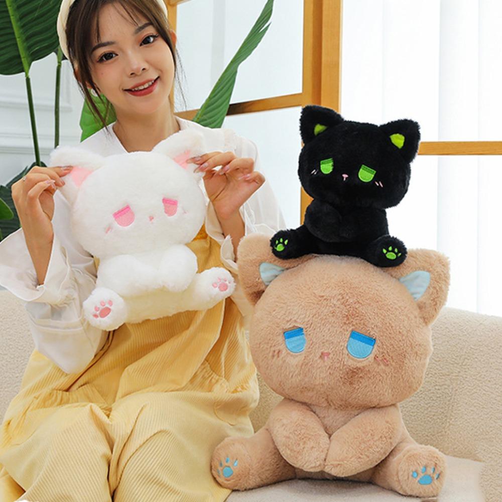 Cartoon Black Cat Plush Toy Comfortable Stuffed Animal Doll Plush Bear Doll Toy Children Gift 24cm коричневий
Cartoon Black Cat Plush Toy Comfortable Stuffed Animal Doll Plush Bear Doll Toy Children Gift 24cm коричневий