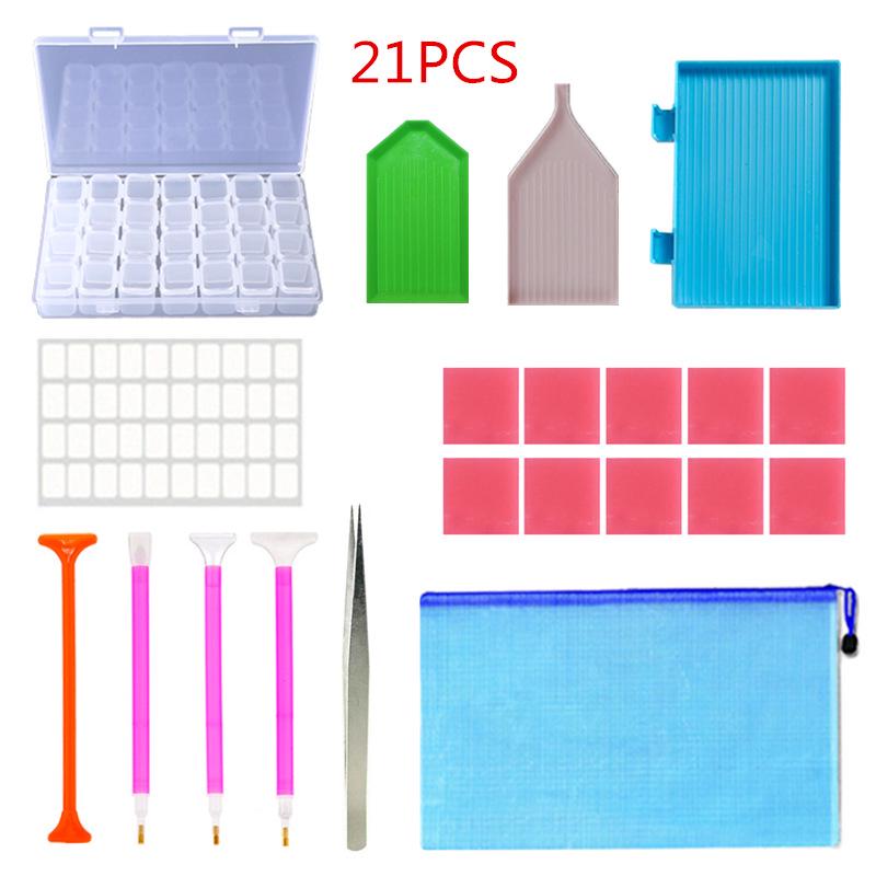 DIY Diamond Painting Tool Set with Rhinestone Pen and Clay
DIY Diamond Painting Tool Set with Rhinestone Pen and Clay