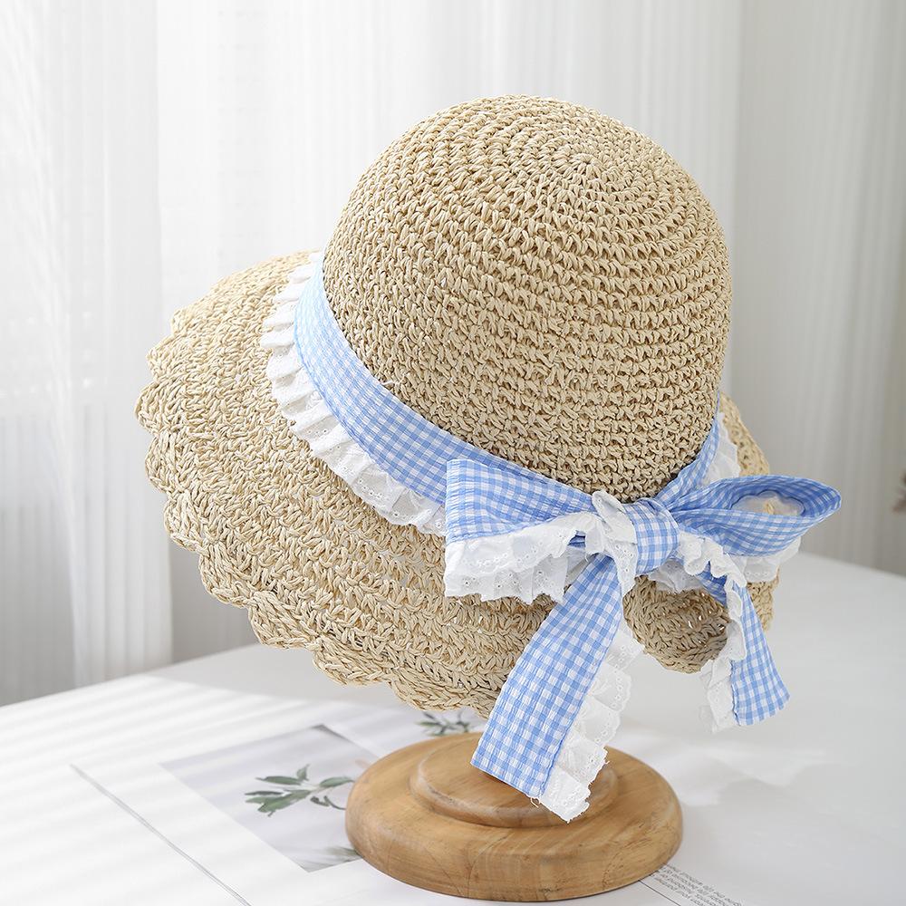 Sun Hat Summer Hats For Women Girls Sweet Bow Plaid Ribbon Beach Accessories Korean Foldable Seaside Holiday Sunhat Bucket Hat 56-58cm хакі
Sun Hat Summer Hats For Women Girls Sweet Bow Plaid Ribbon Beach Accessories Korean Foldable Seaside Holiday Sunhat Bucket Hat 56-58cm хакі