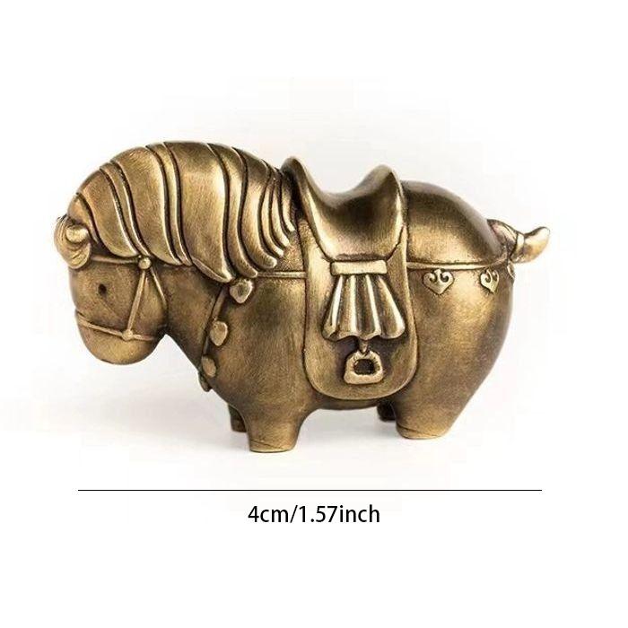 Vintage Pony Brass Ornament Antique Pony Desktop Decoration Home Living Room Decoration Tea Pet Hand Play Item Home Decoration
Vintage Pony Brass Ornament Antique Pony Desktop Decoration Home Living Room Decoration Tea Pet Hand Play Item Home Decoration
