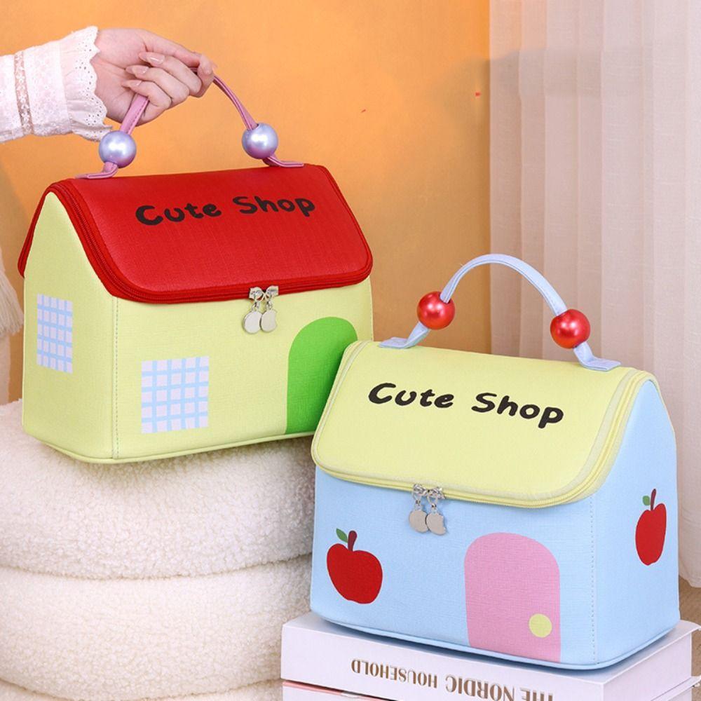 Handbag Toiletries Bag Solid Color Makeup Bags Cute Cartoon Cosmetic Bag Student кавовий
Handbag Toiletries Bag Solid Color Makeup Bags Cute Cartoon Cosmetic Bag Student кавовий
