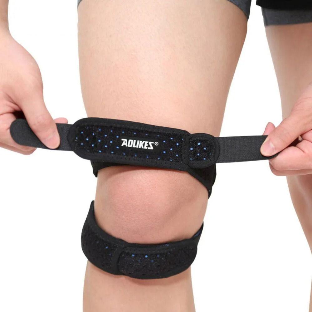 Nylon Polyester Knee Support Adjustable Knee Pads Sport Safety Knee Strap Brace Running
Nylon Polyester Knee Support Adjustable Knee Pads Sport Safety Knee Strap Brace Running