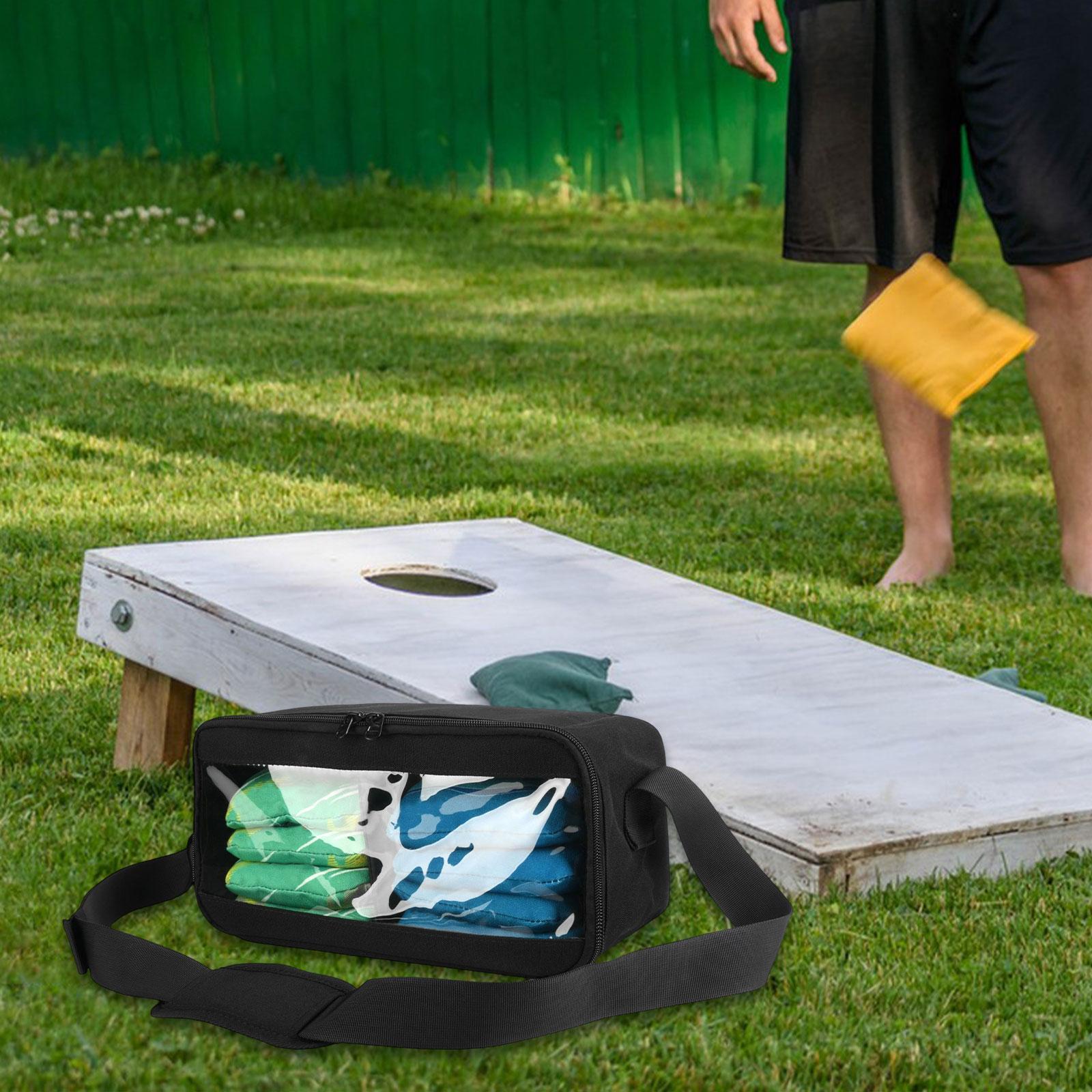 Cornhole Bags Holder Cornhole Bag Carrier Supplies with Divider for Family Yard Garden Cornhole Game Cornhole Bean Carrying Case чорний
Cornhole Bags Holder Cornhole Bag Carrier Supplies with Divider for Family Yard Garden Cornhole Game Cornhole Bean Carrying Case чорний