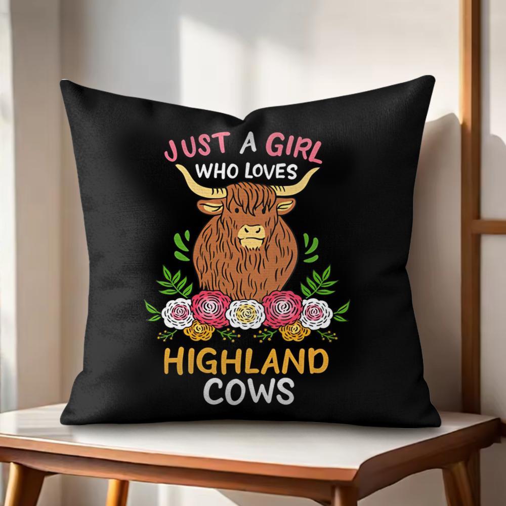 Highland cow black Cushion Cover Natural Linen Organic Fabric DoubleSided Printing Couch Pillow Covers Home Decor Gift 30cmx30cm
Highland cow black Cushion Cover Natural Linen Organic Fabric DoubleSided Printing Couch Pillow Covers Home Decor Gift 30cmx30cm