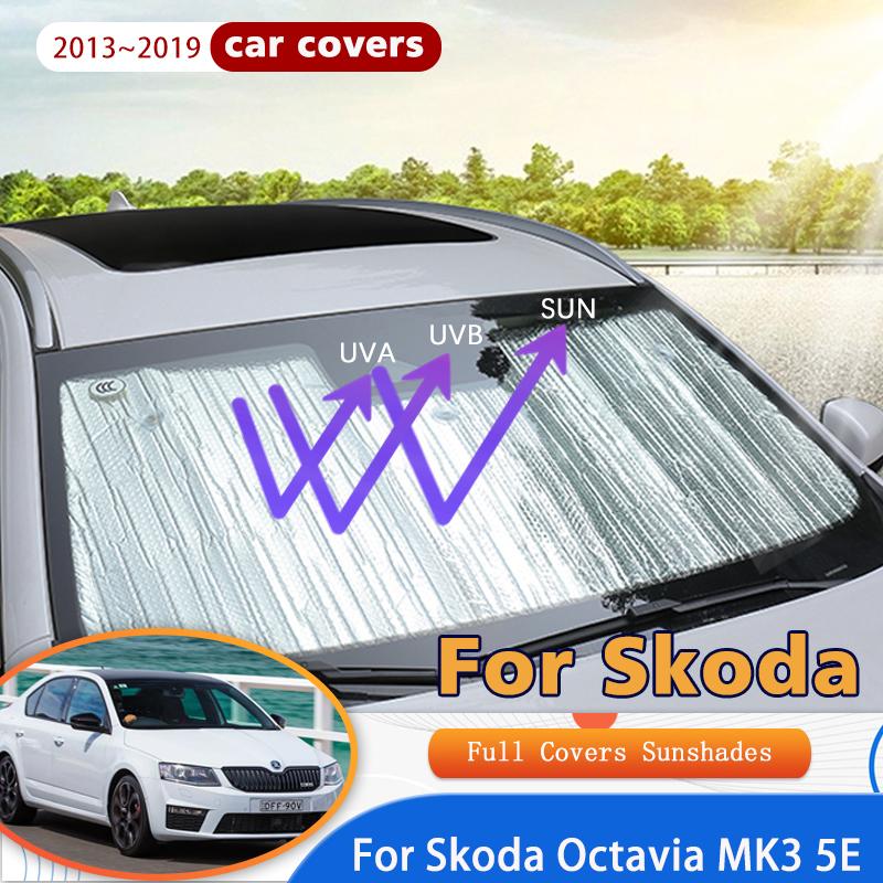 Автомобильные солнцезащитные козырьки с полным покрытием для Skoda Octavia 3 A7 MK3 5E 2013 ~ Седан Анти-УФ солнцезащитный крем Оконный солнцезащитный козырек
Автомобильные солнцезащитные козырьки с полным покрытием для Skoda Octavia 3 A7 MK3 5E 2013 ~ Седан Анти-УФ солнцезащитный крем Оконный солнцезащитный козырек