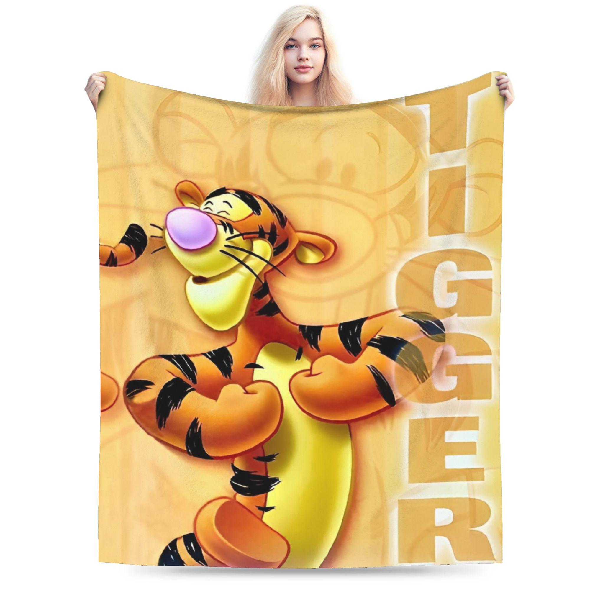 Tigger Winnie the Pooh Blankets Fleece Vintage Warm Throw Blankets for Home Restaurant Winter 75x90cm
Tigger Winnie the Pooh Blankets Fleece Vintage Warm Throw Blankets for Home Restaurant Winter 75x90cm