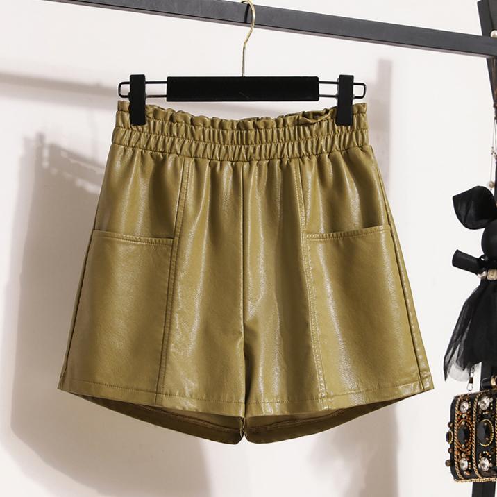 DIMANAF 2024 Plus Size Autumn Winter Shorts Women New Black PU Leather Casual Loose Wide Leg Pants Short Pants 5XL
DIMANAF 2024 Plus Size Autumn Winter Shorts Women New Black PU Leather Casual Loose Wide Leg Pants Short Pants 5XL