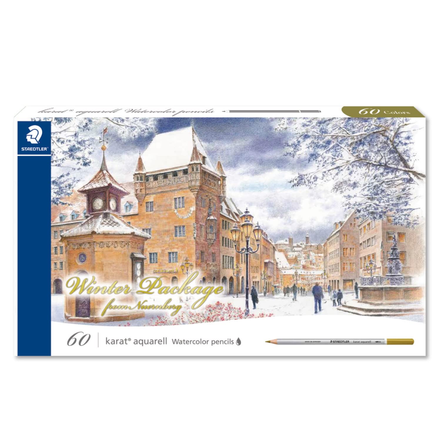 STAEDTLER Цветные карандаши Carat Limited Edition Winter 60 M60W21, Акварельные, Упаковка, Акварель, Цвета, 125,
STAEDTLER Цветные карандаши Carat Limited Edition Winter 60 M60W21, Акварельные, Упаковка, Акварель, Цвета, 125,