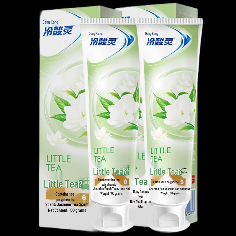 Cold Sensitive Ling Jasmine Tea Anti-Sensitive Toothpaste Twin Pack
Cold Sensitive Ling Jasmine Tea Anti-Sensitive Toothpaste Twin Pack