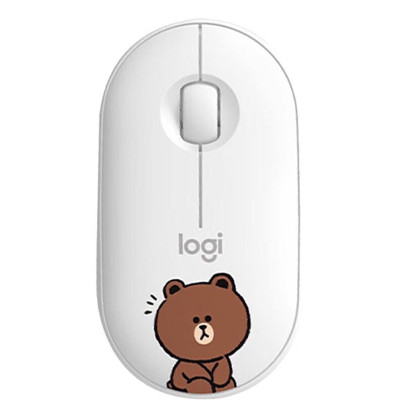 Logitech Pebble Silent Wireless Mouse Brown Bear Edition
Logitech Pebble Silent Wireless Mouse Brown Bear Edition