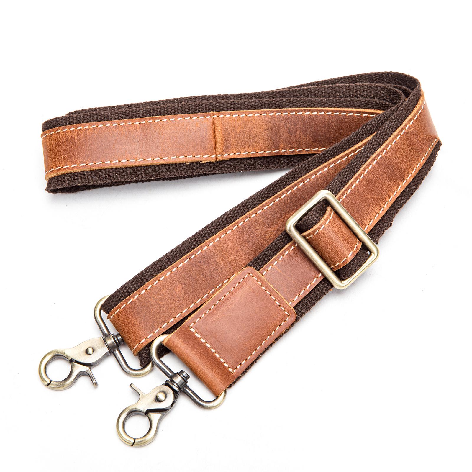 NIUCUNZH Men s Adjustable Retro Crossbody Bag with Crazy Horse Leather Shoulder Strap
NIUCUNZH Men s Adjustable Retro Crossbody Bag with Crazy Horse Leather Shoulder Strap