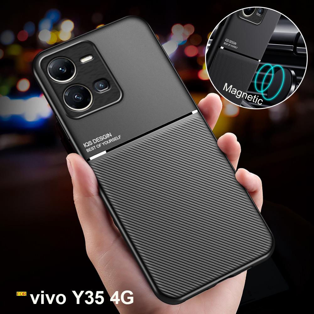 For vivo Y35 Phone Case TPU Soft bumper magnetic shockproof 360 full protector back cover for VIVO Y35 4G case skin touch coque For vivo Y35 4G чорний
For vivo Y35 Phone Case TPU Soft bumper magnetic shockproof 360 full protector back cover for VIVO Y35 4G case skin touch coque For vivo Y35 4G чорний