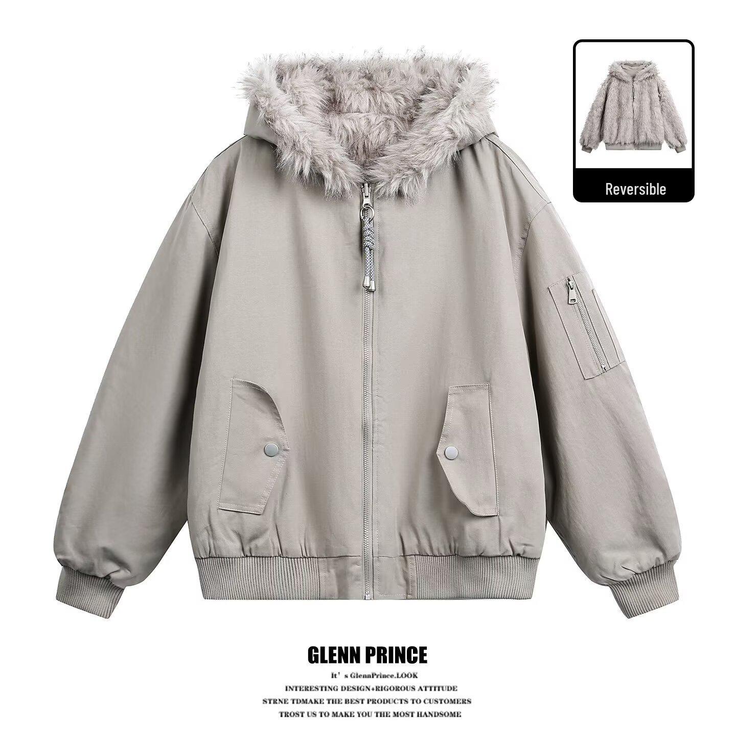 Men s Retro Winter Deconstructed Fur Collar Hooded Jacket Medium хакі
Men s Retro Winter Deconstructed Fur Collar Hooded Jacket Medium хакі