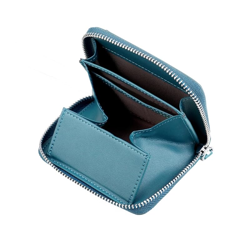 Yocipa Genuine Leather RFID Prevention Small Compact Wallet Men s card case multifunctional mini coin put ladies leather coin case Popularity (blue)
Yocipa Genuine Leather RFID Prevention Small Compact Wallet Men s card case multifunctional mini coin put ladies leather coin case Popularity (blue)