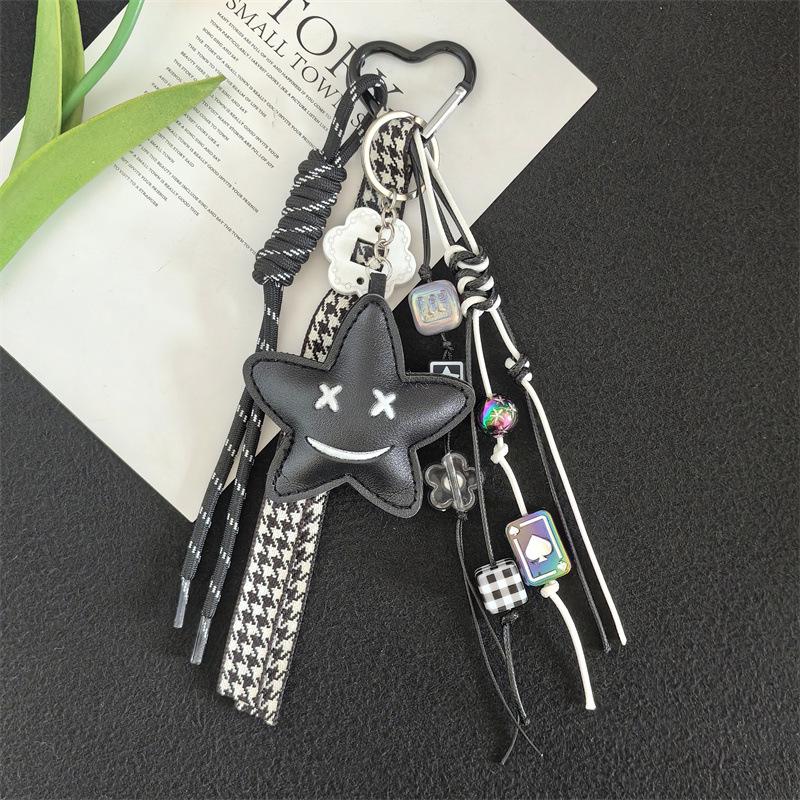 Fashion Star Pendant Woven Rope Bag Charm чорний
Fashion Star Pendant Woven Rope Bag Charm чорний