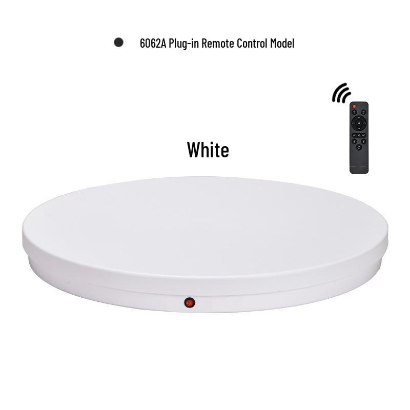 62CM Electric Turntable for 100KG Load Capacity - Remote Control Rotating Stand for Product Display, Video, and Live Streaming
62CM Electric Turntable for 100KG Load Capacity - Remote Control Rotating Stand for Product Display, Video, and Live Streaming