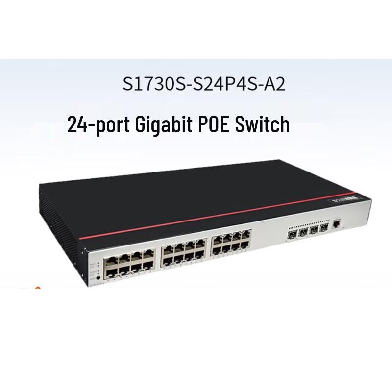 Huawei S1730S-S24P4S-A2 Managed POE Gigabit Access Switch
Huawei S1730S-S24P4S-A2 Managed POE Gigabit Access Switch