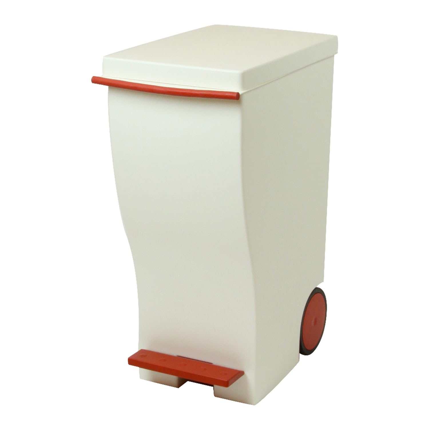Мусорный бак с роликами Kcud Slim Pedal I mD (20л, красный) красный
Мусорный бак с роликами Kcud Slim Pedal I mD (20л, красный) красный