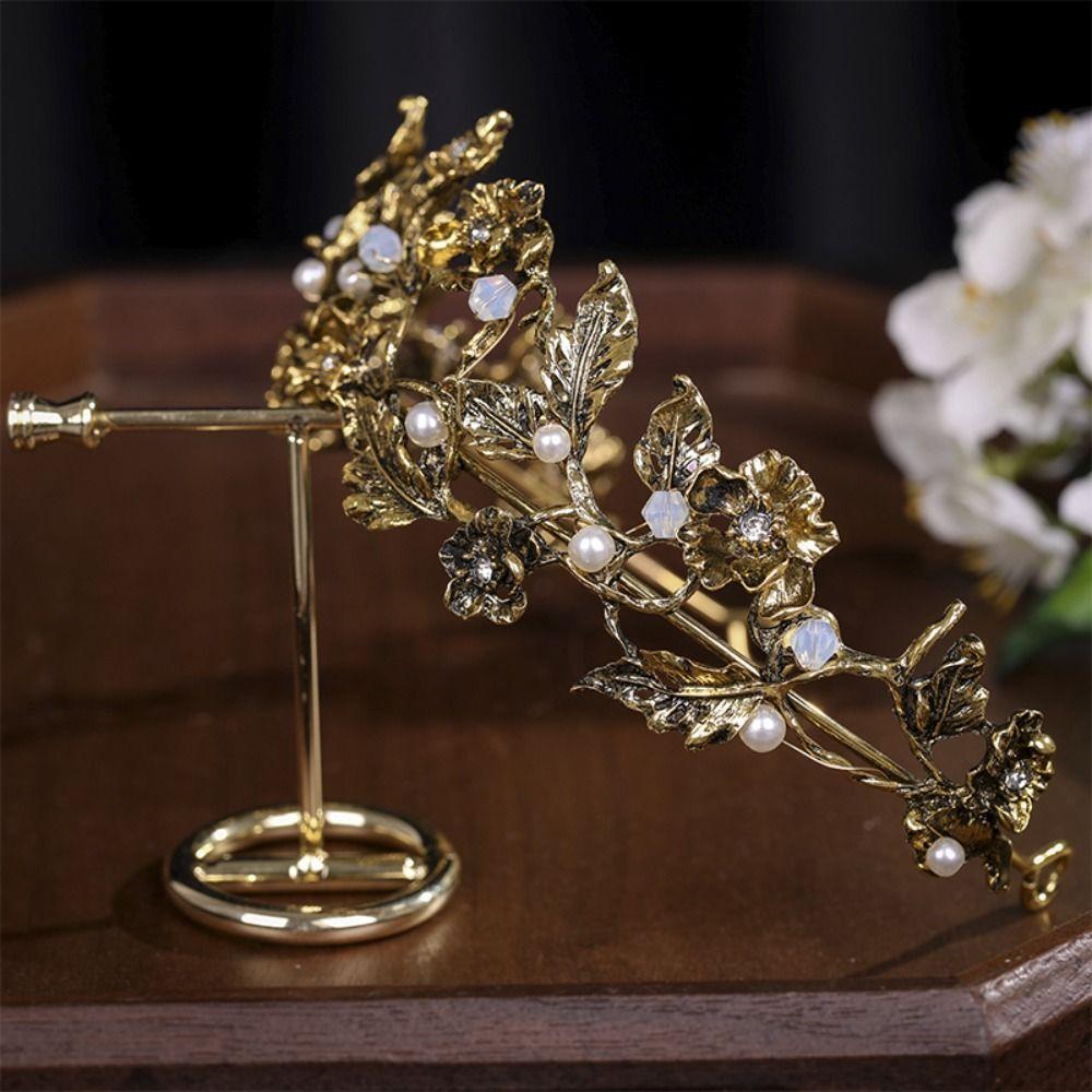 Gift Girls Gift Wedding Zinc Zinc Alloy Baroque Tiara Bridal Crowns Leaf Pearl Headbands Vine Tiara Crown
Gift Girls Gift Wedding Zinc Zinc Alloy Baroque Tiara Bridal Crowns Leaf Pearl Headbands Vine Tiara Crown