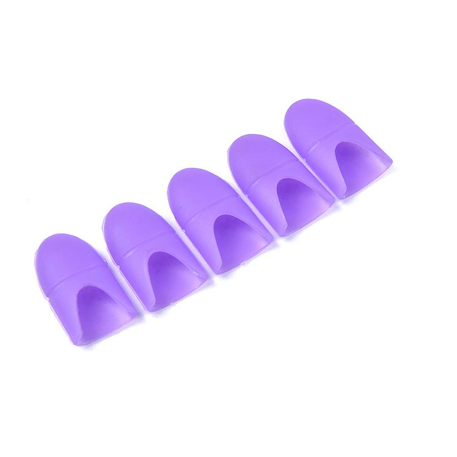 5Pcs Wearable Nail Soakers Pad Holder, Reusable Silicone Soak Off Caps for UV Gel Polish Remover Nail Art Removal Tools фіолетовий
5Pcs Wearable Nail Soakers Pad Holder, Reusable Silicone Soak Off Caps for UV Gel Polish Remover Nail Art Removal Tools фіолетовий