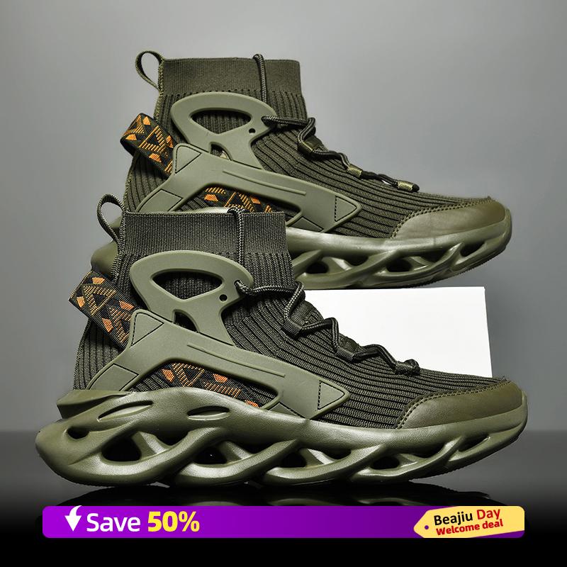 Мужские ботинки Сетчатая ткань Высокий верх Марафон Спортивные кроссовки для бега Дышащие Легкие Удобные Атлетические Нескользящие Кроссовки 39 армия зеленый
Мужские ботинки Сетчатая ткань Высокий верх Марафон Спортивные кроссовки для бега Дышащие Легкие Удобные Атлетические Нескользящие Кроссовки 39 армия зеленый