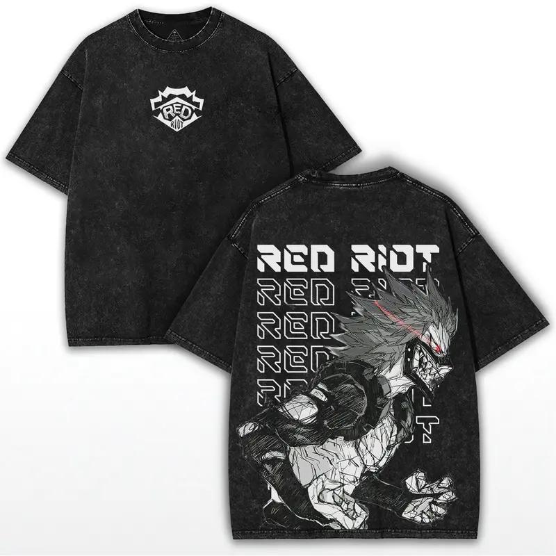 My Hero Academia Anime Eijiro Kirishima Graphic T Shirt Cool Washed Tshirt Men Women Clothes Oversized Cotton Short Sleeve Tee S
My Hero Academia Anime Eijiro Kirishima Graphic T Shirt Cool Washed Tshirt Men Women Clothes Oversized Cotton Short Sleeve Tee S
