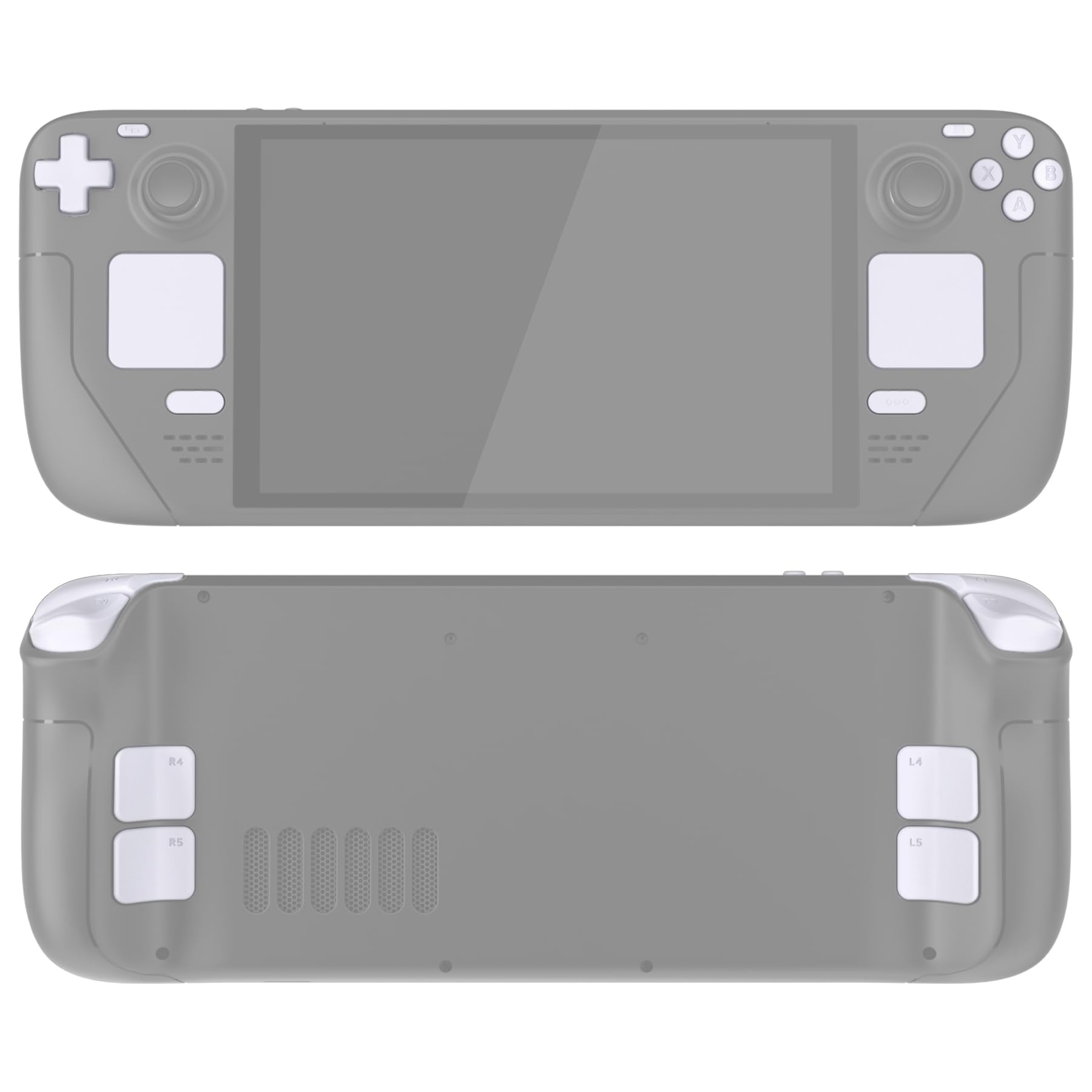 eXtremeRate Replacement Full Button Set for Steam Deck OLED Handheld Console Steam Deck OLED Console Compatible Custom DIY ABXY Trackpad Бампер з білий
eXtremeRate Replacement Full Button Set for Steam Deck OLED Handheld Console Steam Deck OLED Console Compatible Custom DIY ABXY Trackpad Бампер з білий