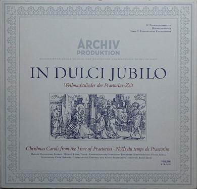 LP Record MARGOT GUILLEAUME HELMUT KREBS KNAB In Dulci Jubilo 198316 ARCHIV PRODUKT 1982 UK Classical Used
LP Record MARGOT GUILLEAUME HELMUT KREBS KNAB In Dulci Jubilo 198316 ARCHIV PRODUKT 1982 UK Classical Used