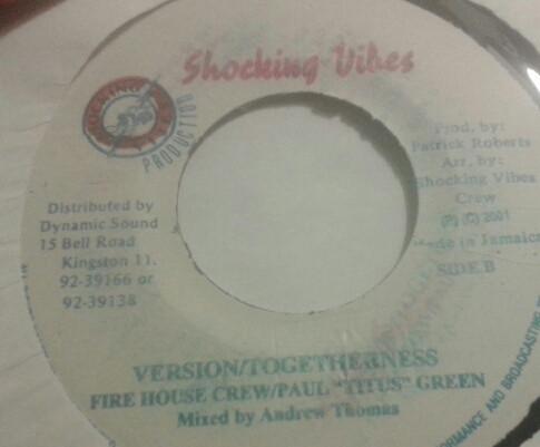 7inch Record ALKATRAZ - Togetherness (Smile For Me) NONE Shocking Vibes 2001 Jamaica Reggae, Ska & Dub Used
7inch Record ALKATRAZ - Togetherness (Smile For Me) NONE Shocking Vibes 2001 Jamaica Reggae, Ska & Dub Used