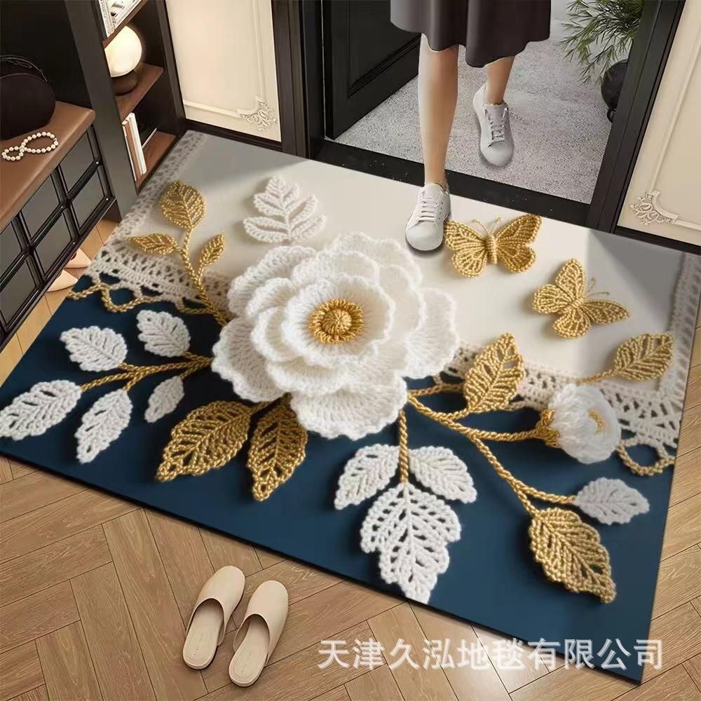 Винтажный коврик для ванной двери, впитывающий, противоскользящий и грязеотталкивающий коврик для ног 60 * 90cm
Винтажный коврик для ванной двери, впитывающий, противоскользящий и грязеотталкивающий коврик для ног 60 * 90cm