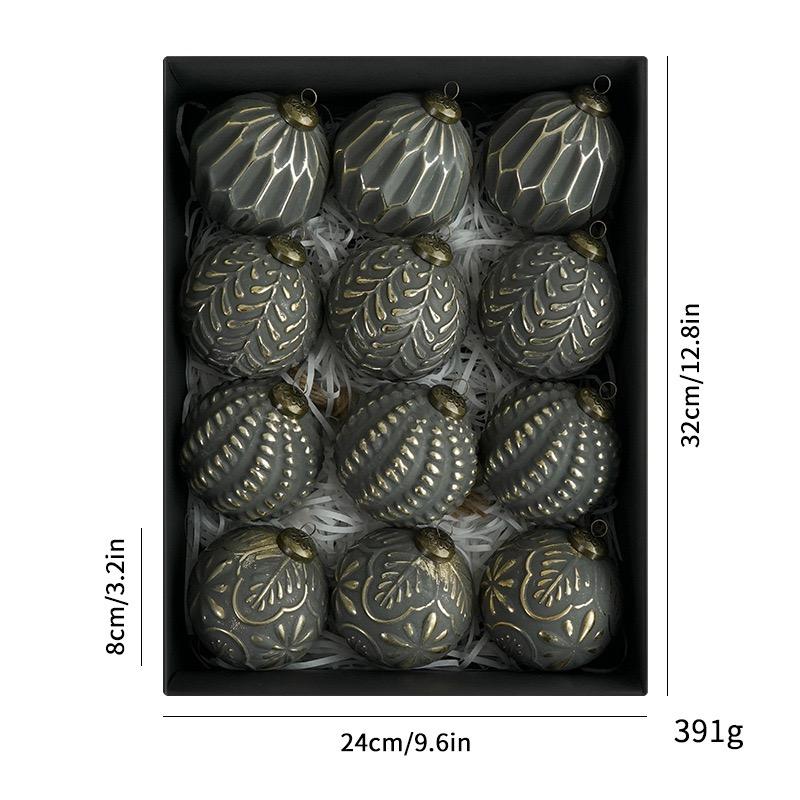Set of Vintage Christmas Ball Ornaments Retro Green 8cm Christmas Tree Baubles Tree Home Decor Indoor DIY Holiday Crafts Supplie 8cm темно-серого
Set of Vintage Christmas Ball Ornaments Retro Green 8cm Christmas Tree Baubles Tree Home Decor Indoor DIY Holiday Crafts Supplie 8cm темно-серого